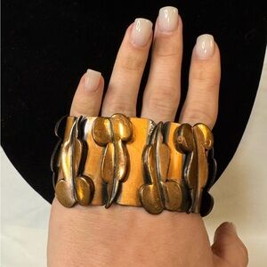 VINTAGE RENOIR COPPER BRACELET.